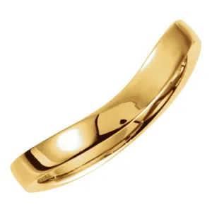 14k Yellow Gold Stackable Ring, Size 6