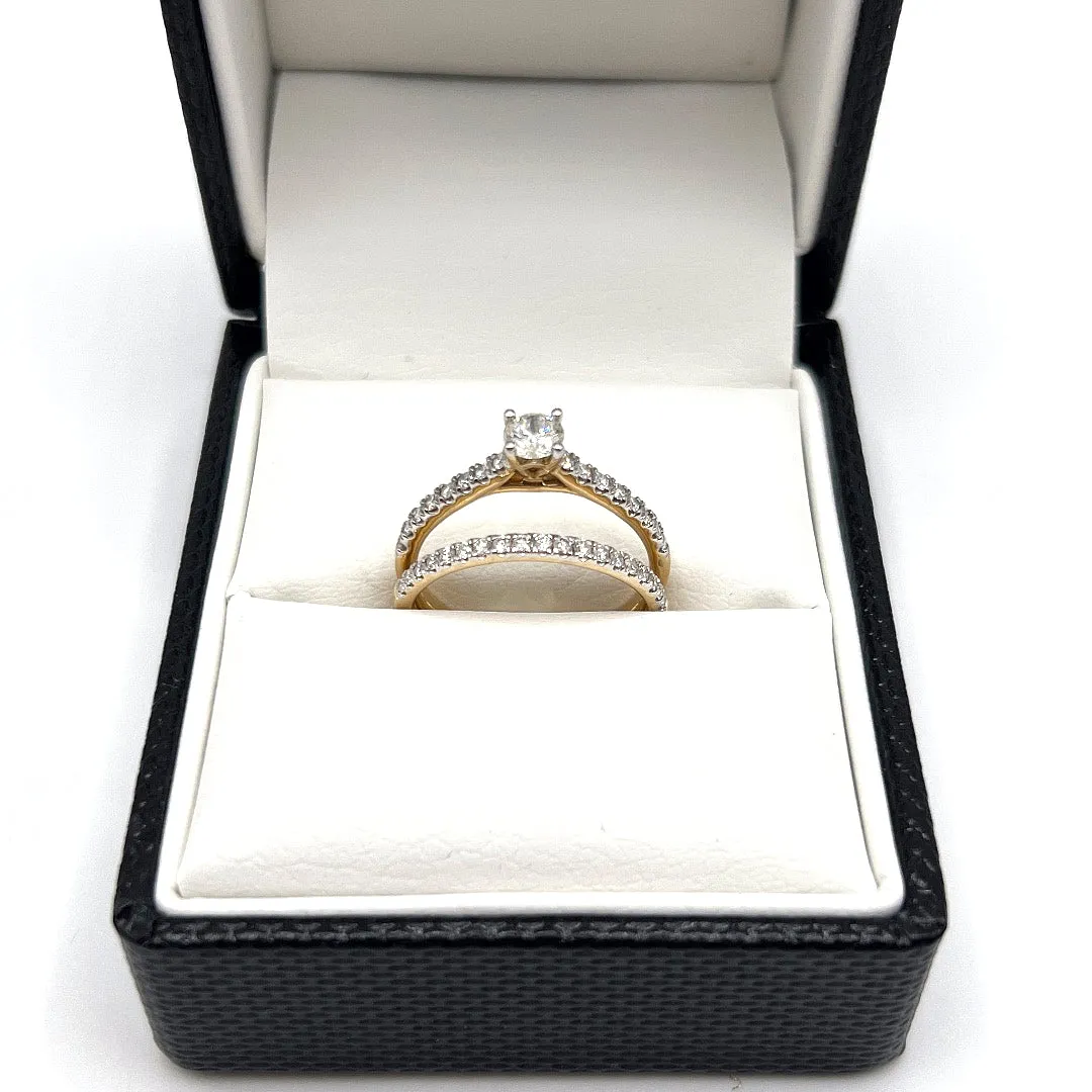 14KT DIAMOND RING