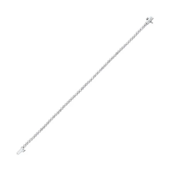 14KT White Gold & Diamond Stunning Bracelet  - 2 ctw