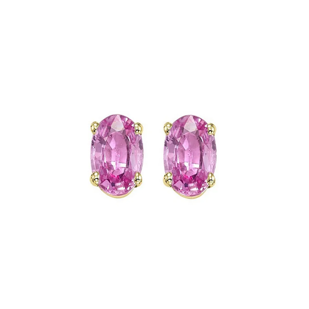 14KT Yellow Gold Stud Earrings