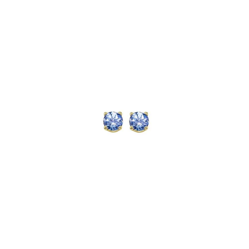 14KT Yellow Gold Stud Earrings