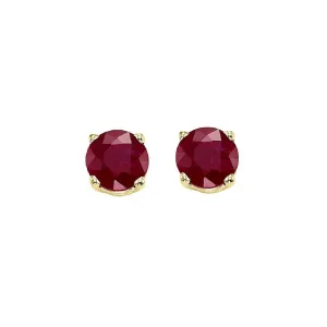 14KT Yellow Gold Stud Earrings