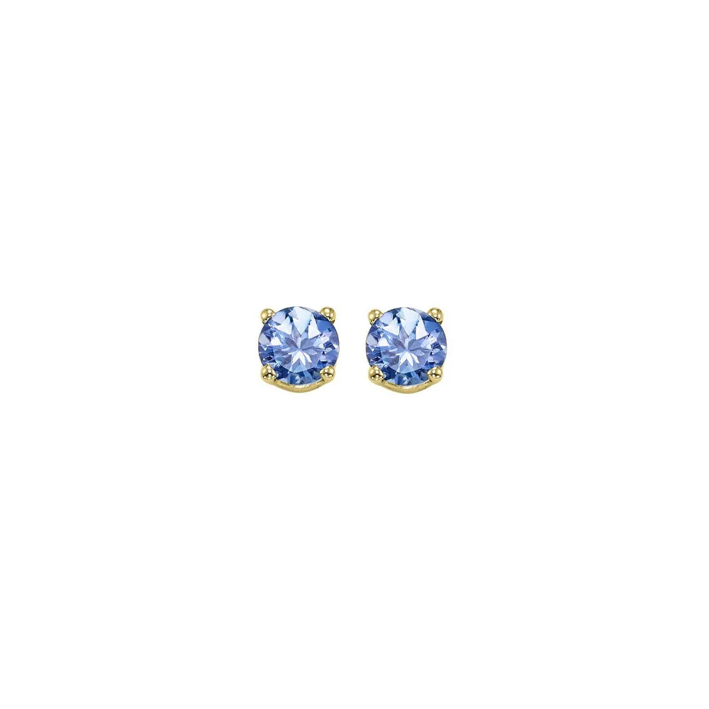 14KT Yellow Gold Stud Earrings