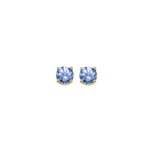 14KT Yellow Gold Stud Earrings