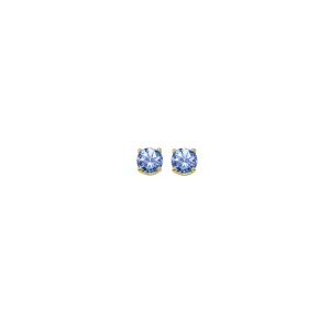 14KT Yellow Gold Stud Earrings