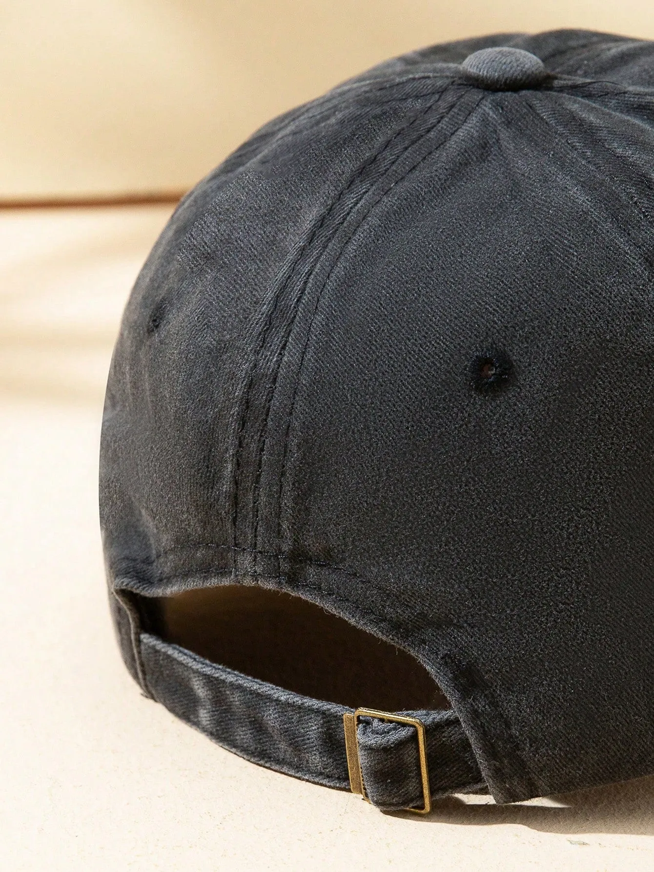 1pc Letter Printed Vintage Baseball Cap