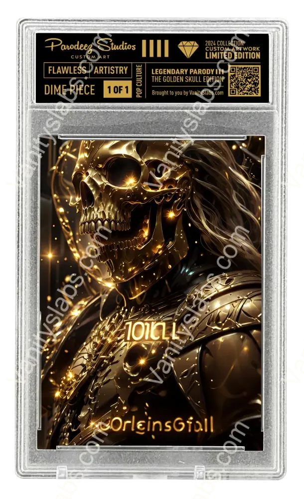 2024 Golden Skull Collection - One of One - Custom Card Number 156
