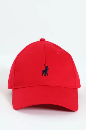6 Panel Classic Peak - Red