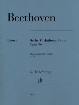 6 Variations in F Major, Op. 34