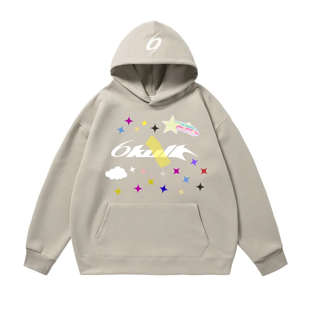 6Kull Star Plan Sky Rock Hoodie