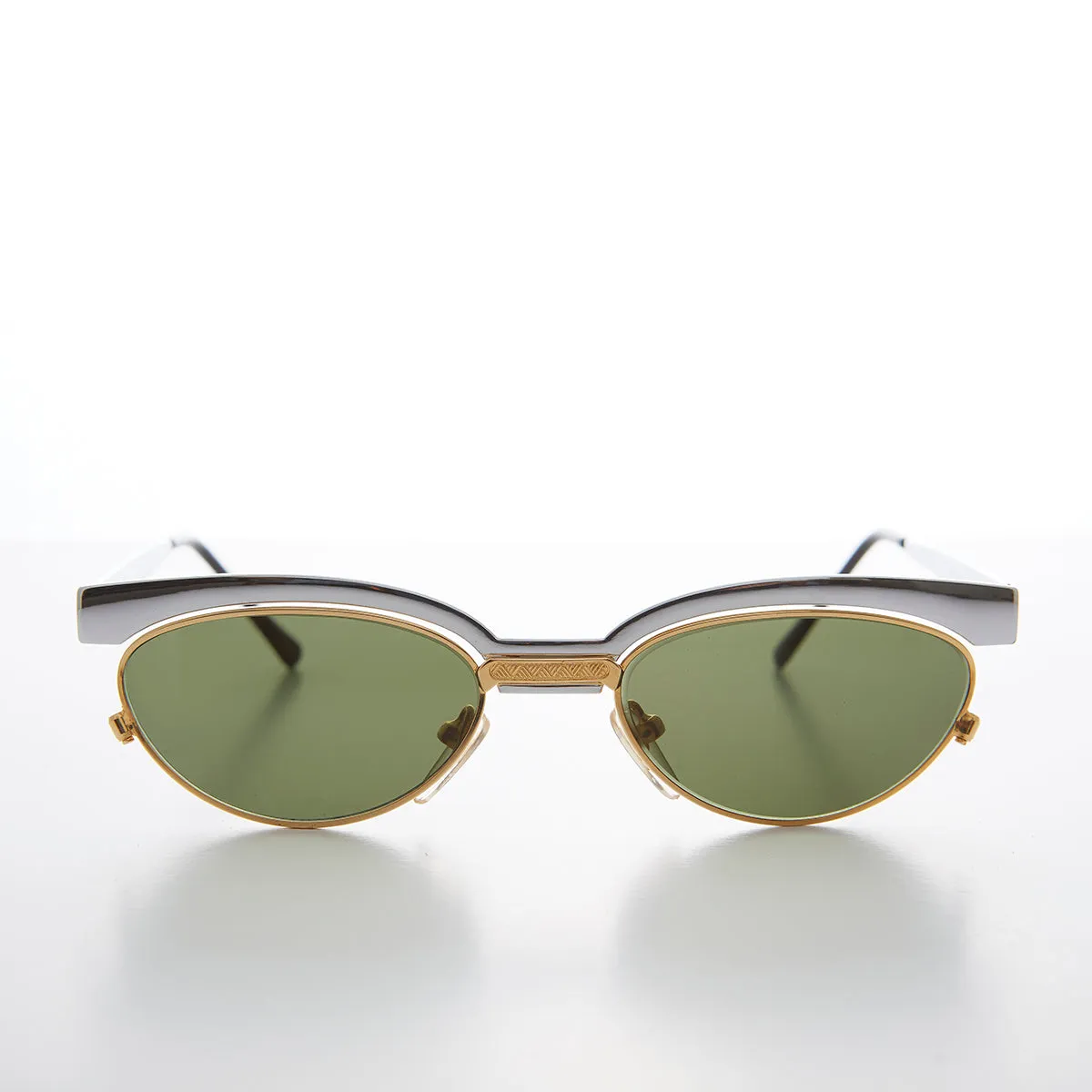 90s Floating Lens Cat Eye Vintage Sunglass - Trina 2