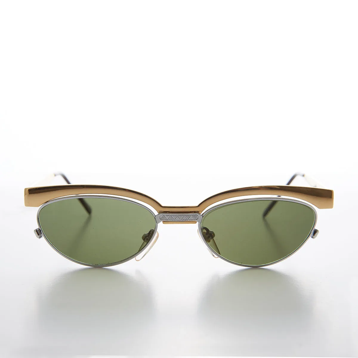 90s Floating Lens Cat Eye Vintage Sunglass - Trina 2
