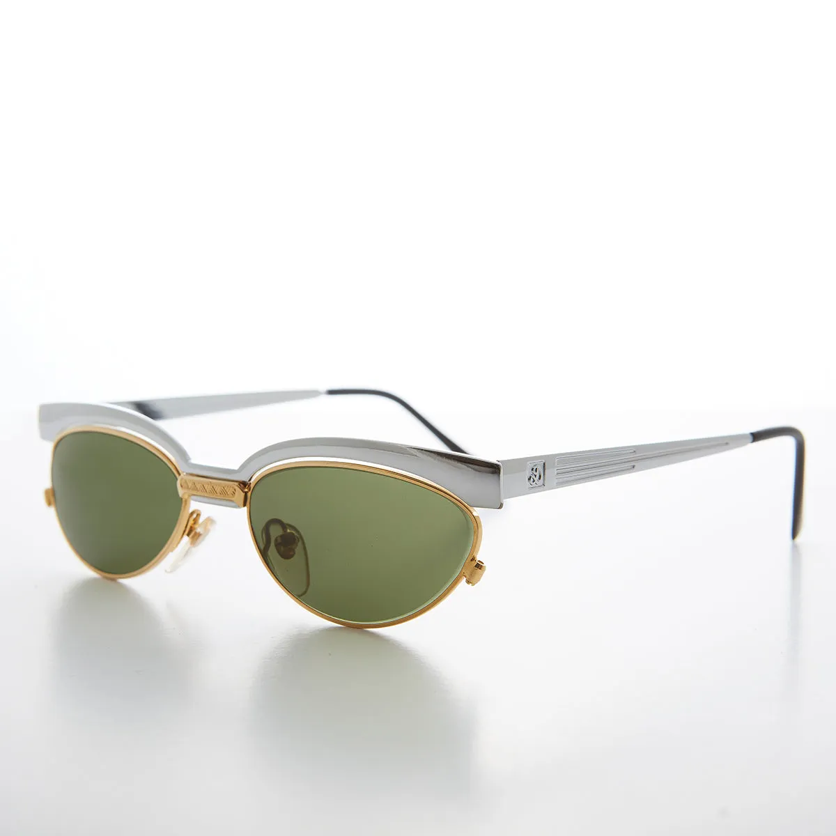 90s Floating Lens Cat Eye Vintage Sunglass - Trina 2