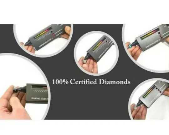 AAA Quality Certified Black Diamond Solitaire Pendant in Signity Stones Elegant Style