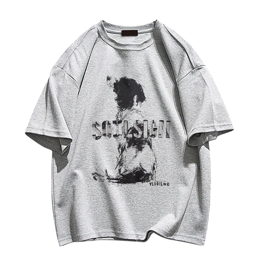Abstract Dog Silhouette T-shirt