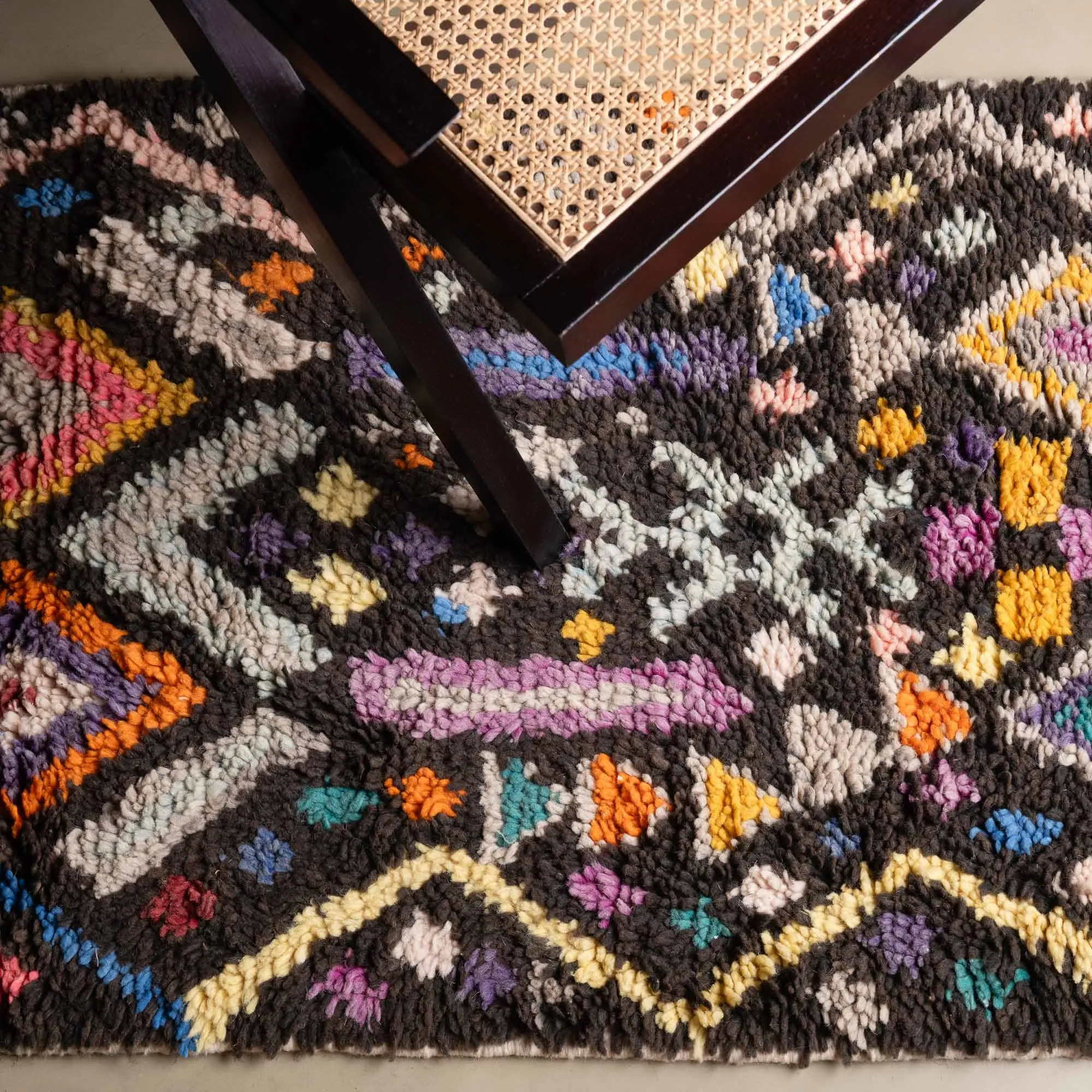 Achraf - vintage boujad rug