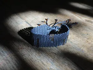 Agni handmade square beaded bracelet