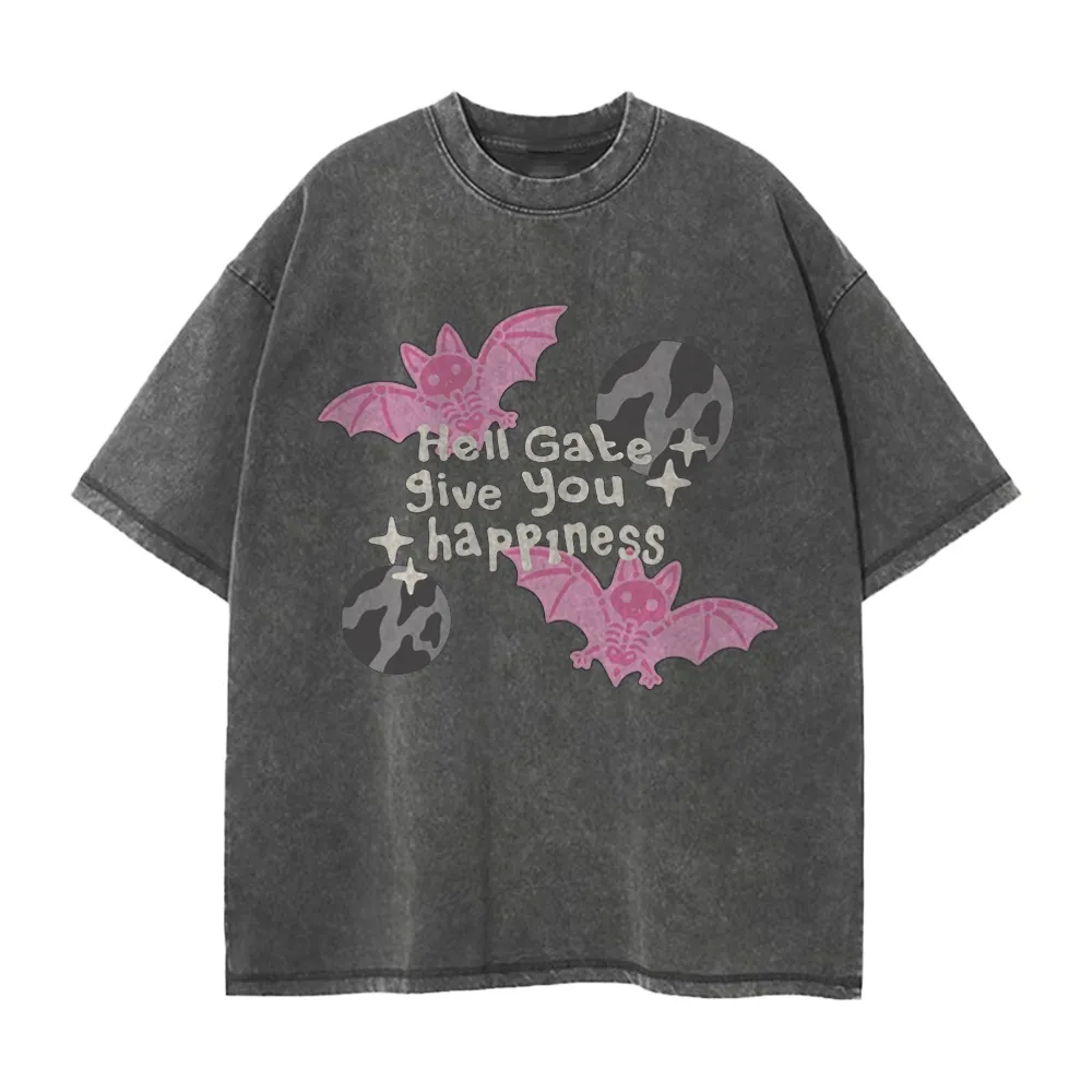 American Skeleton Flying Bat T-shirt