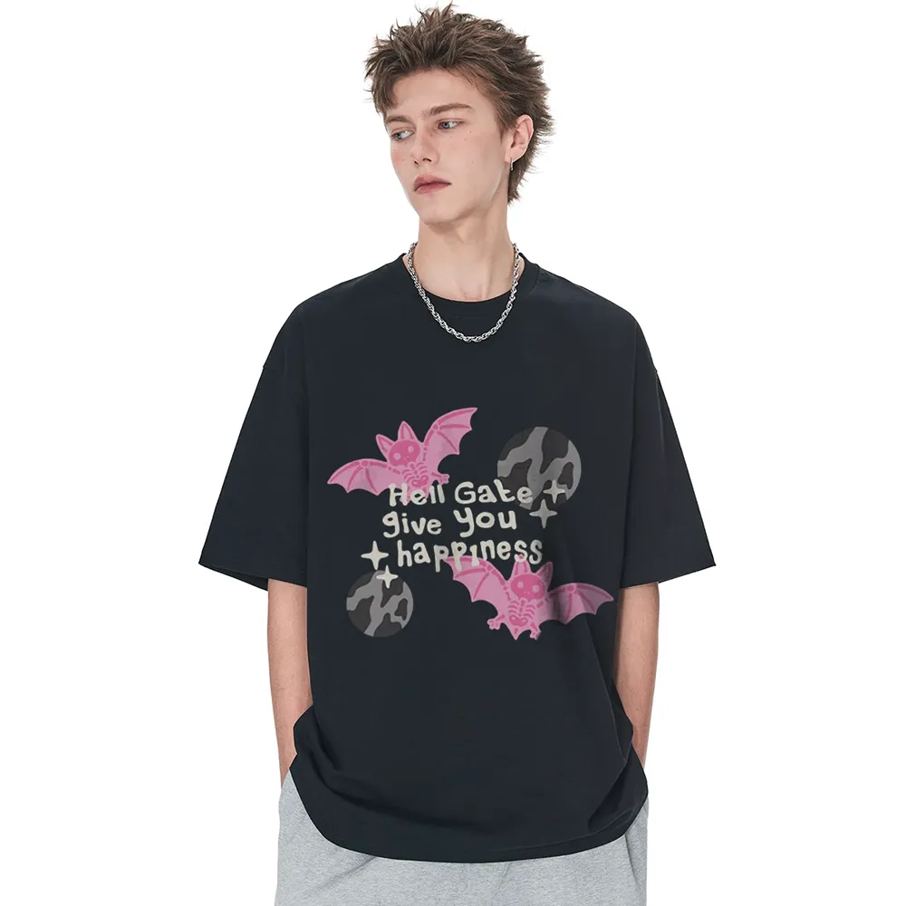 American Skeleton Flying Bat T-shirt