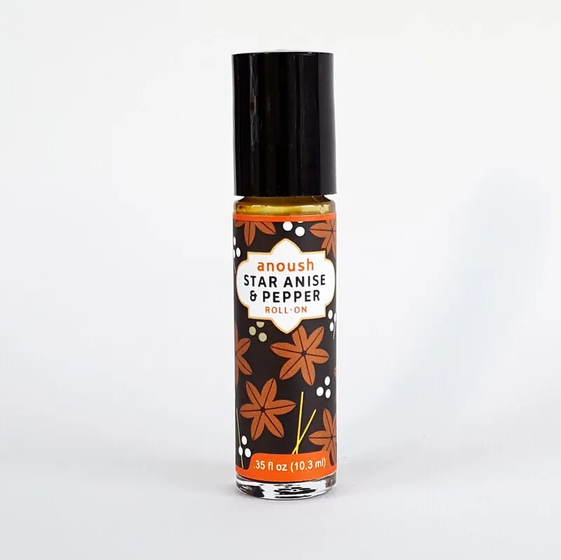 Anoush Star Anise & Pepper Essential Oil Roll-On