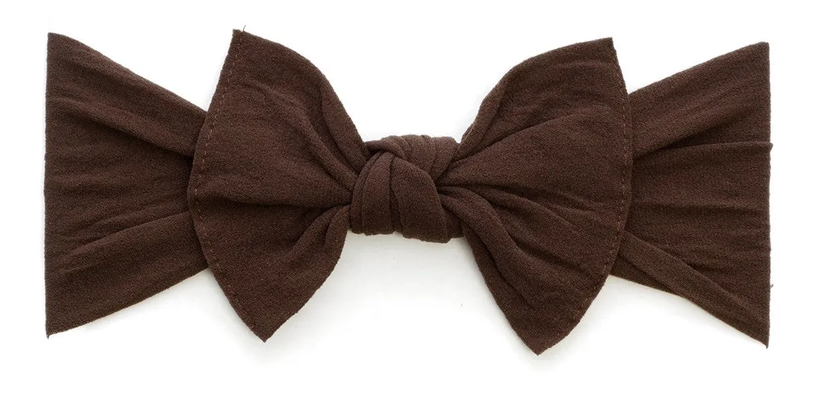 Baby Bling Classic Knot Headband - Brown