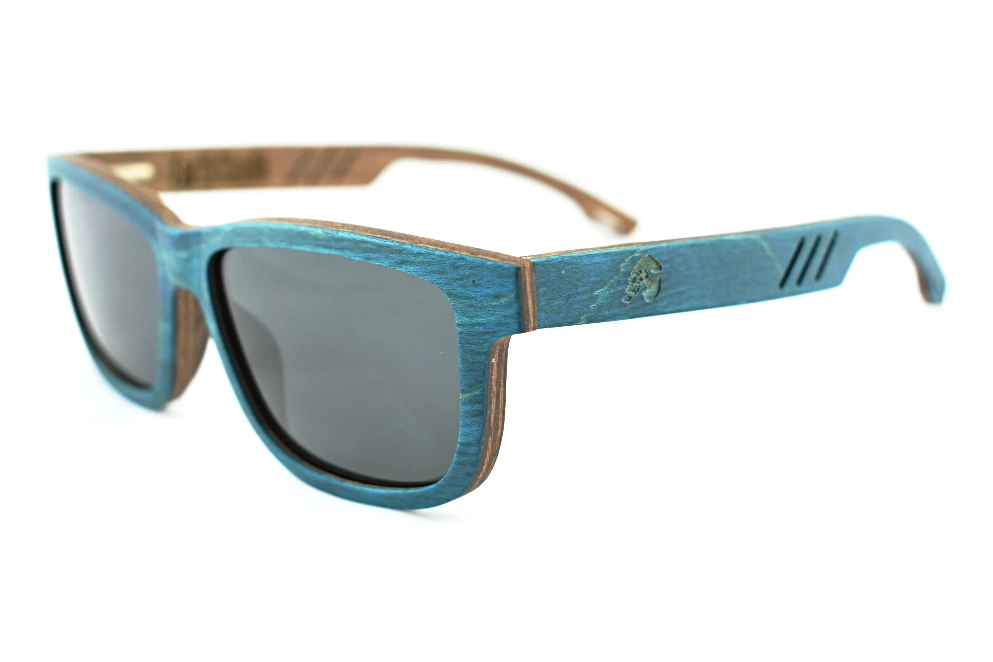 Bahama Blue Walnut Wood Sunglasses - Limited Edition