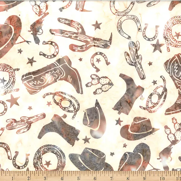 Bali Batik - Western Funnel Cake by Hoffman by the yard 3302