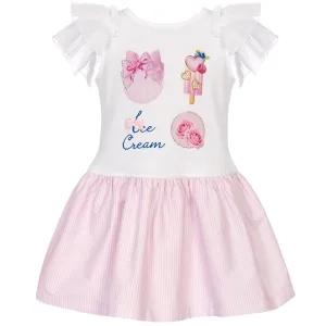 BALLOON CHIC - Cupcake T-Shirt Dress - Pink