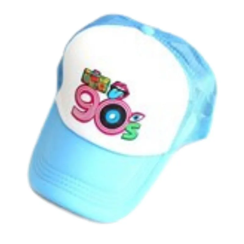 Baseball Cap 90's - Blue & Yellow