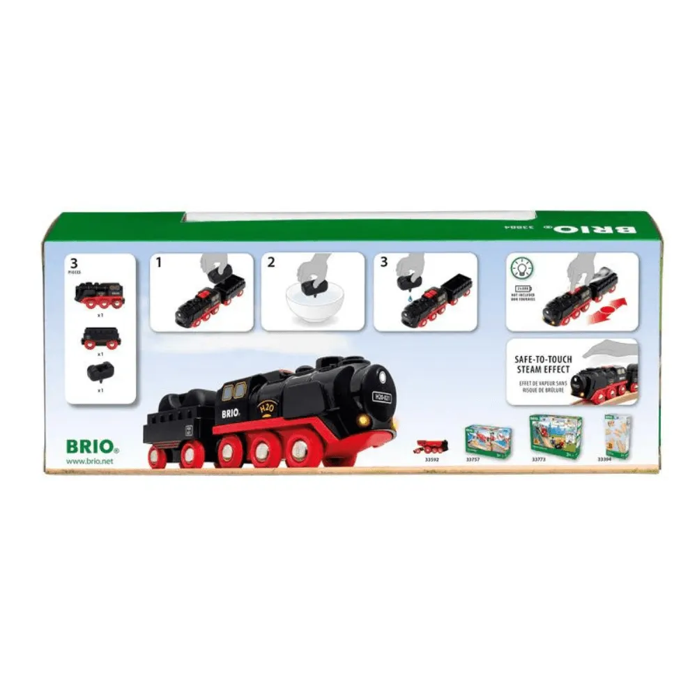 BATTERY OPERATED STEAMING TRAIN