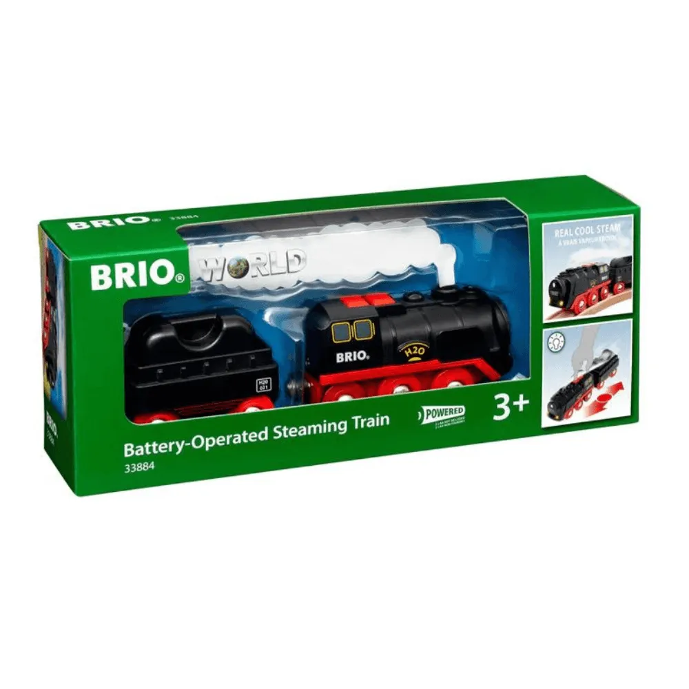 BATTERY OPERATED STEAMING TRAIN