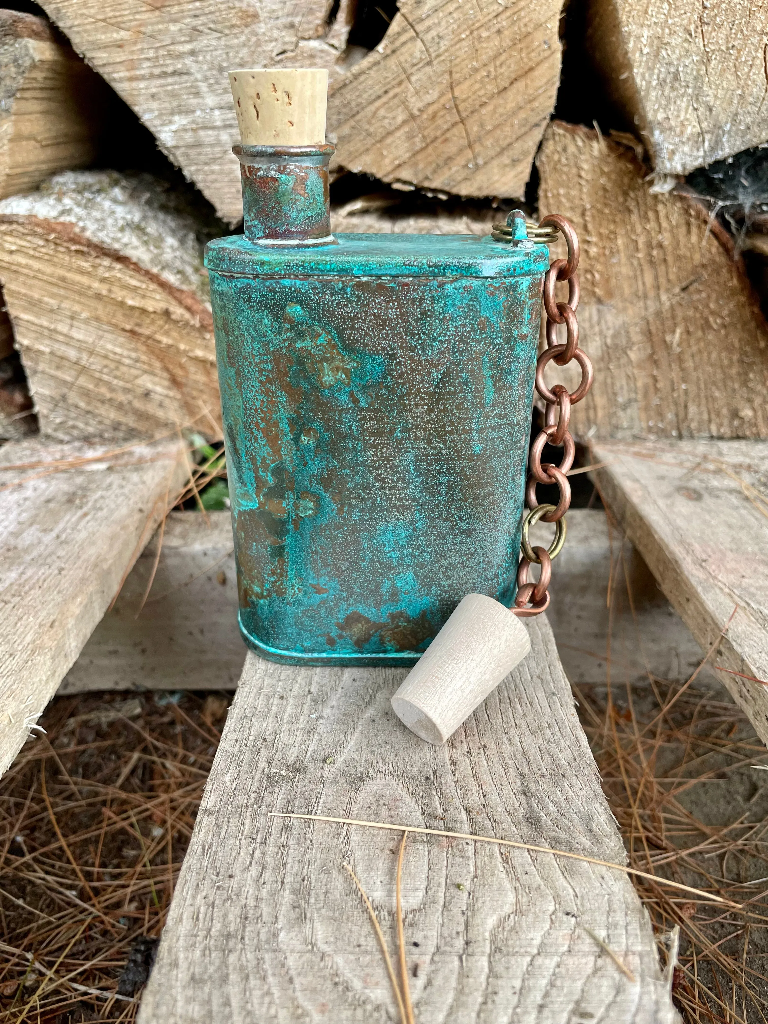 Beach Waves Flask