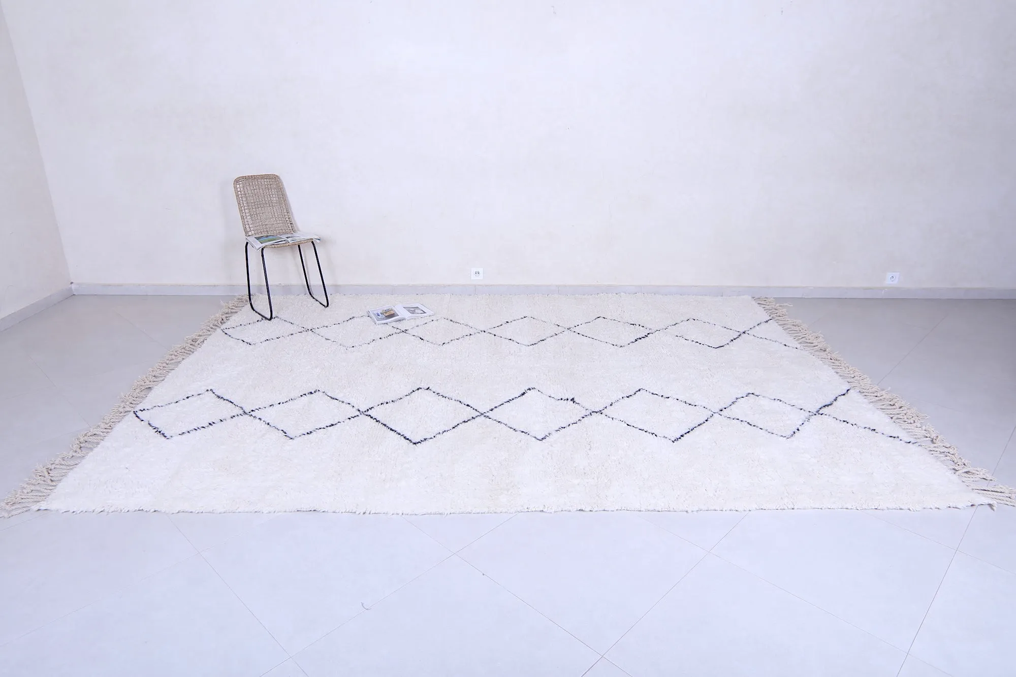 Beni Ourain Rug - Custom Moroccan area rug - Azilal rug