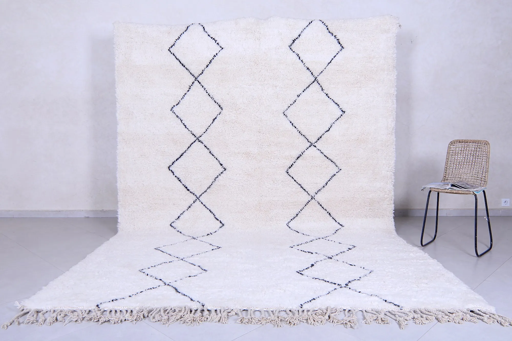 Beni Ourain Rug - Custom Moroccan area rug - Azilal rug