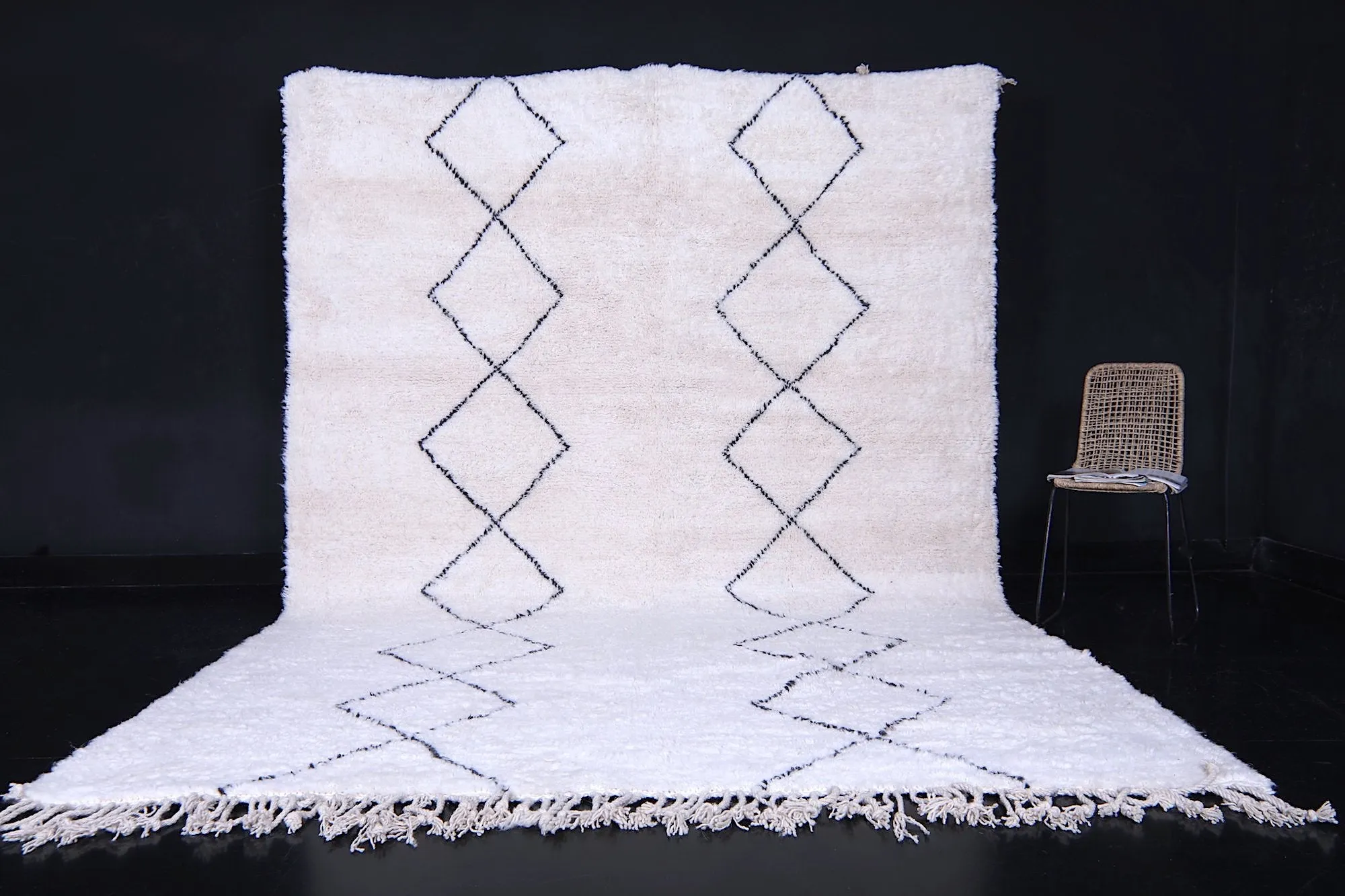 Beni Ourain Rug - Custom Moroccan area rug - Azilal rug