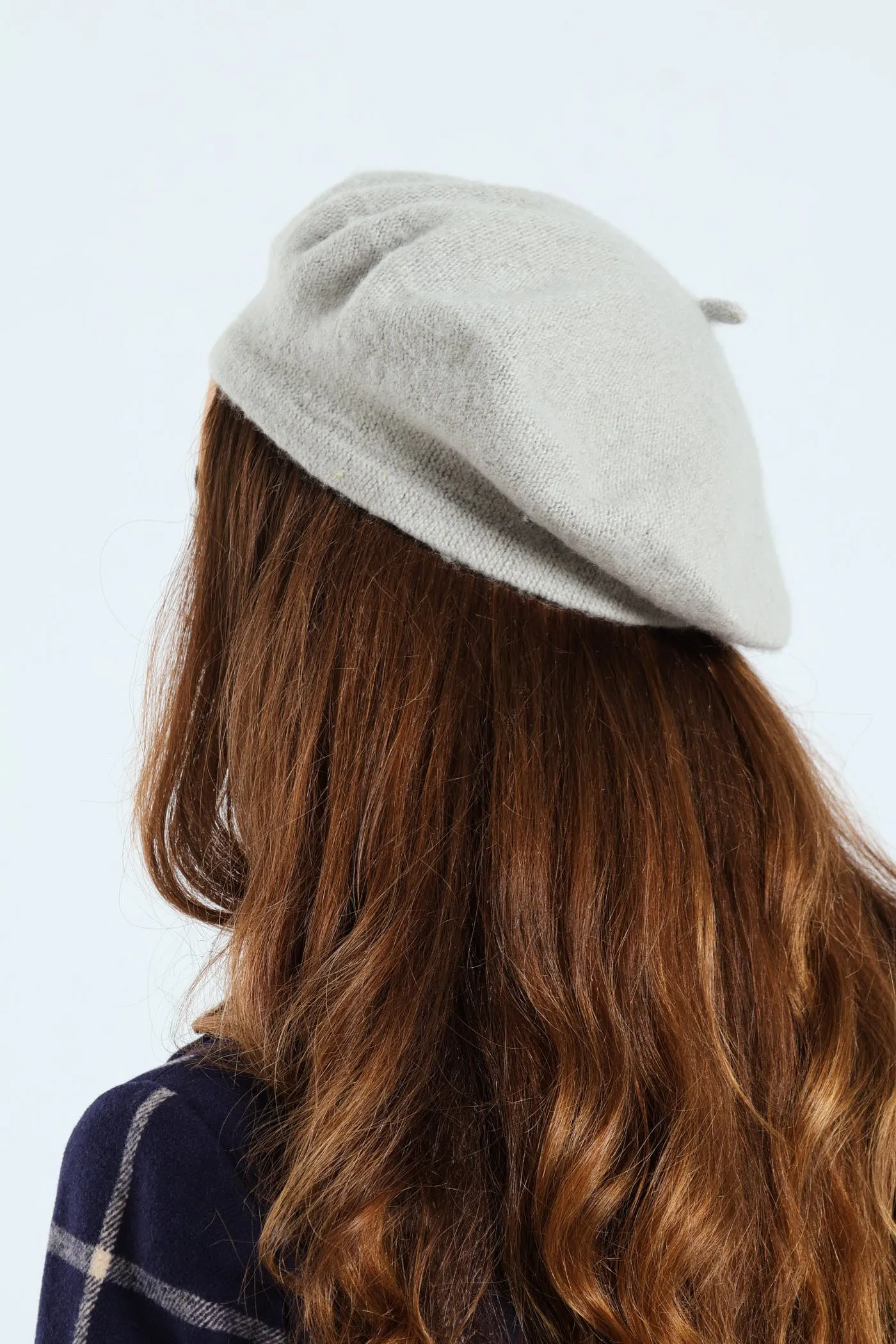 Beret - Grey Melange