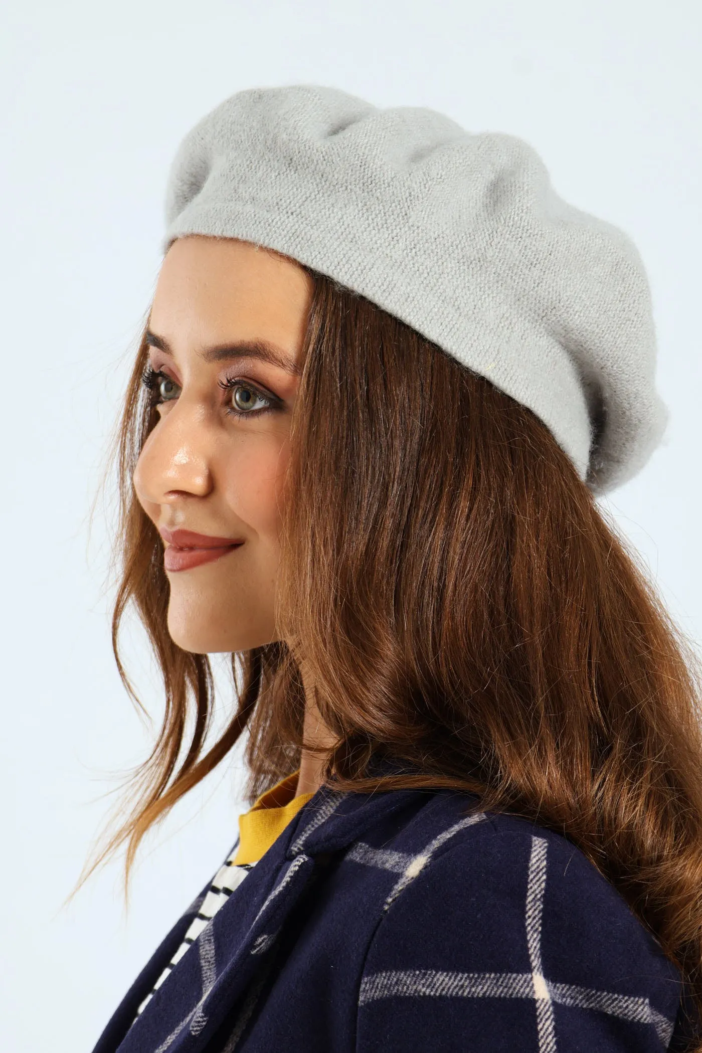 Beret - Grey Melange