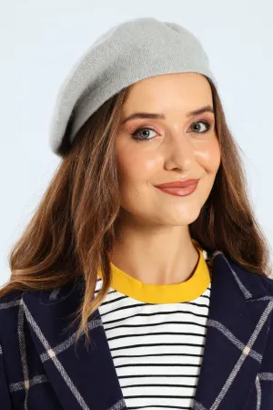 Beret - Grey Melange