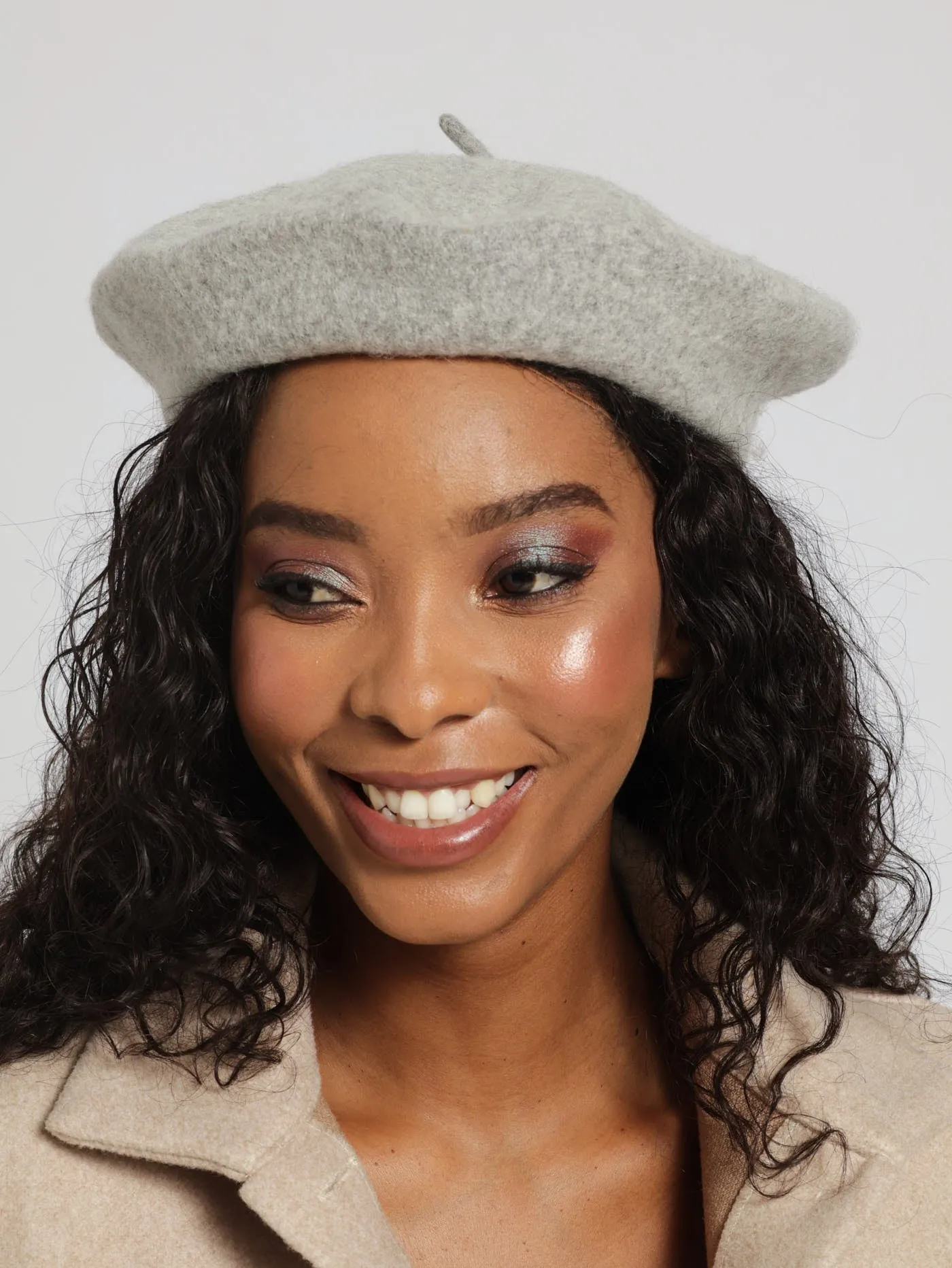 Beret - Light Grey
