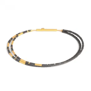 Bernd Wolf Collection "Clini" Hematite Bracelet