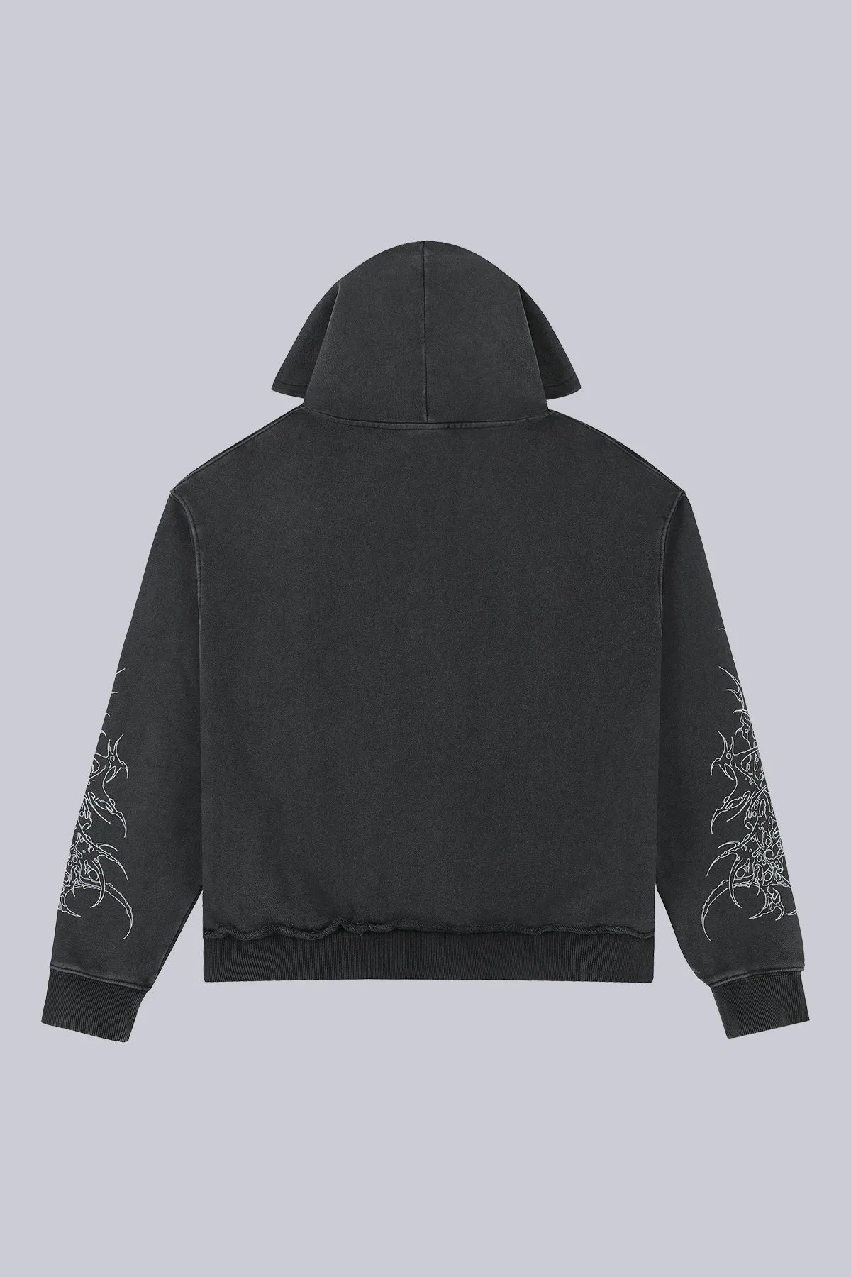 Black Cathedral V2 Zip Hoodie