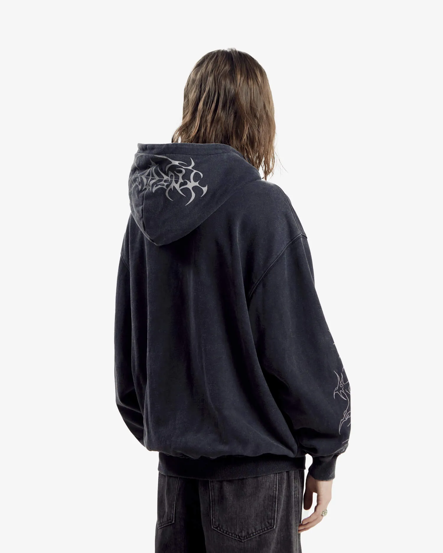 Black Cathedral V2 Zip Hoodie