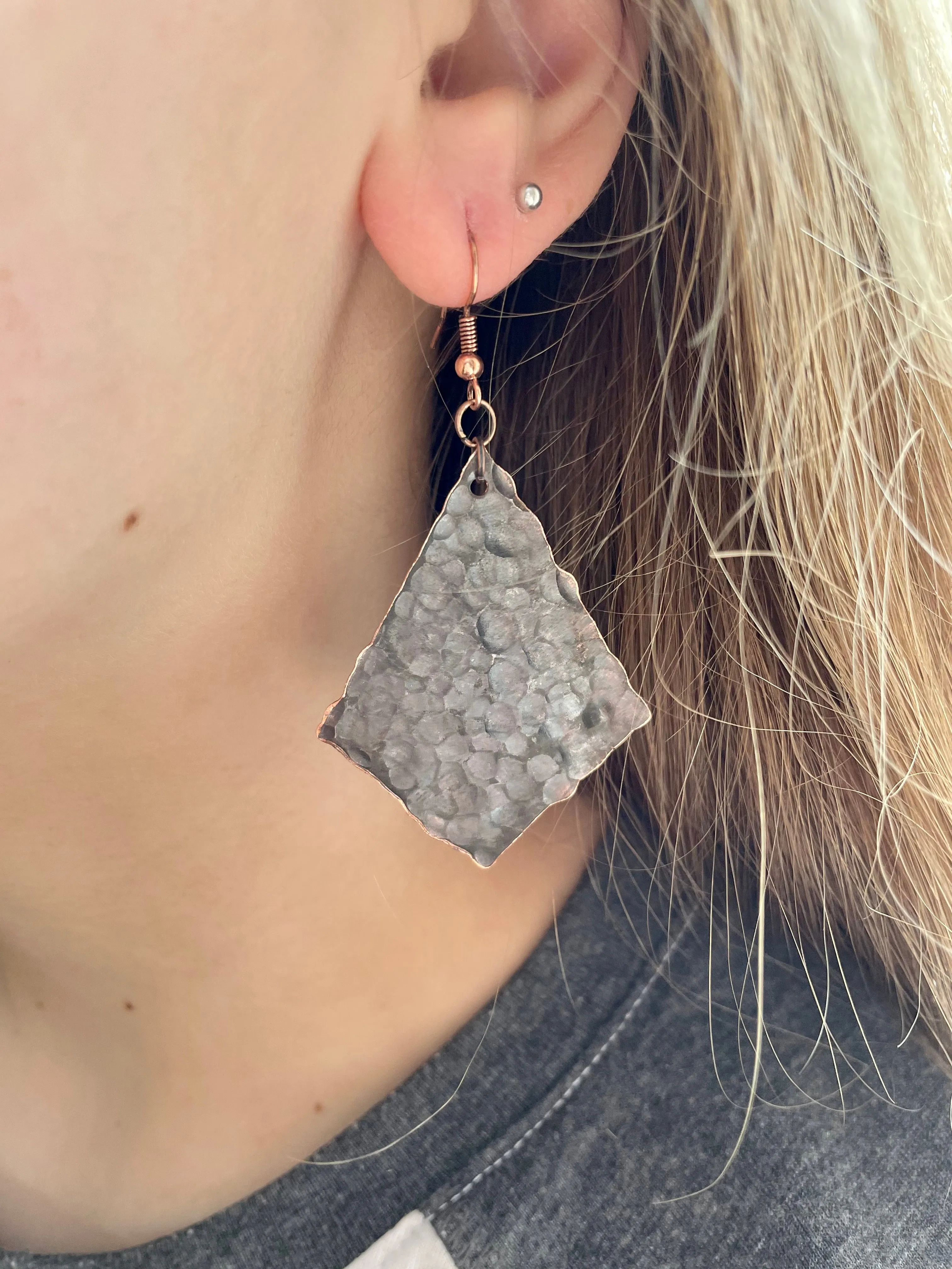 Black Diamond Earrings
