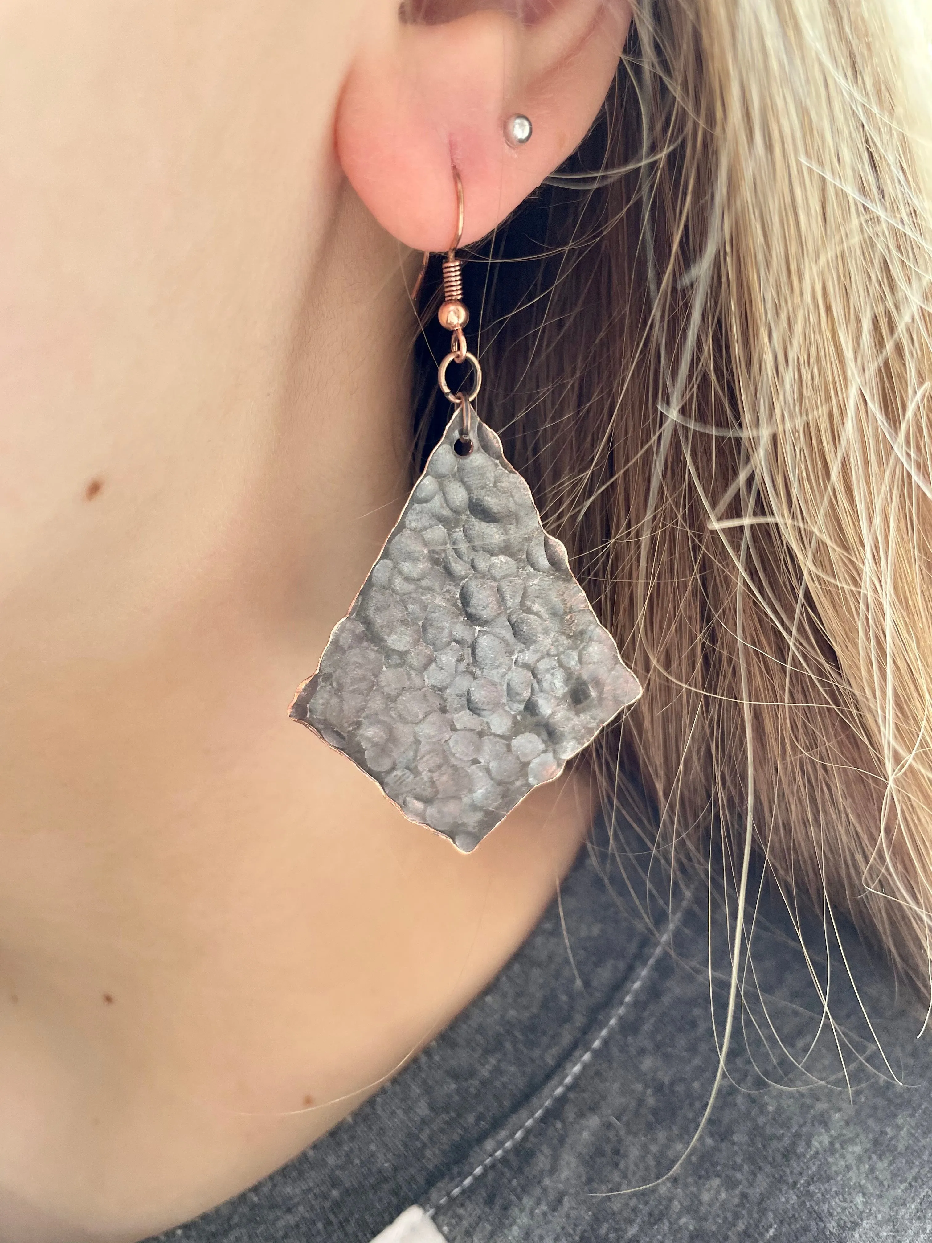 Black Diamond Earrings