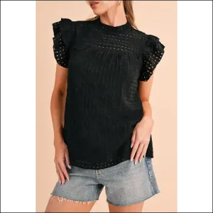 Black Frilled Neck Ruffle: Unleash your Inner Drama Queen, ! 👑
