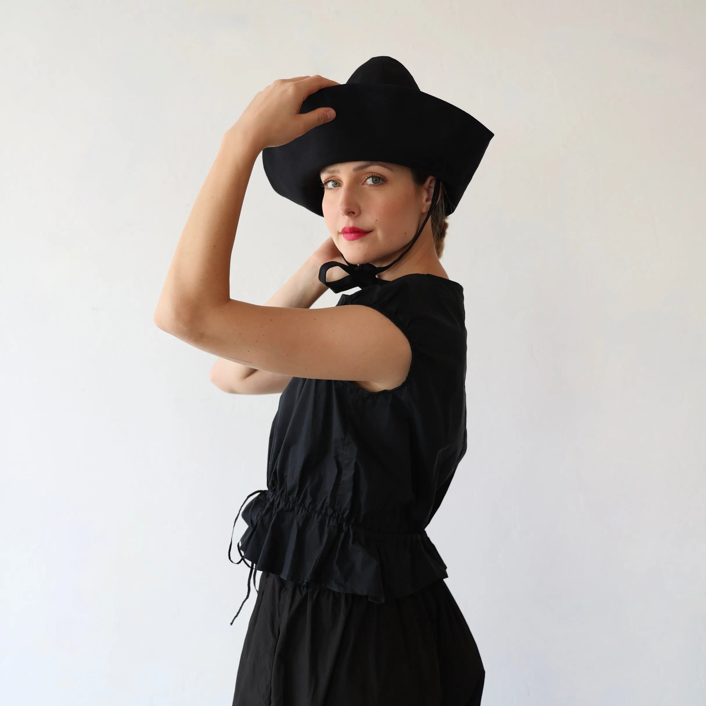 Bon Susan Hat - Black