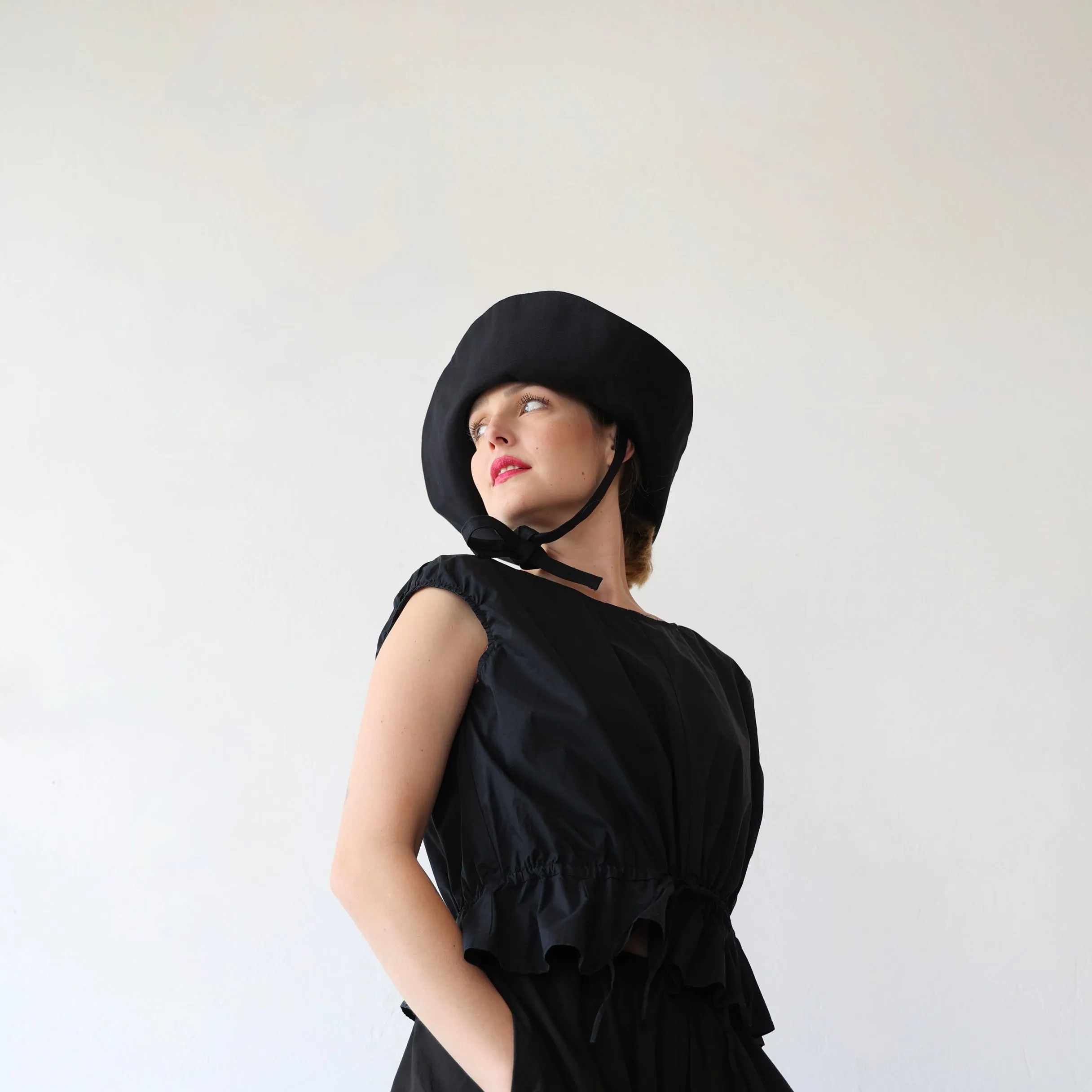 Bon Susan Hat - Black
