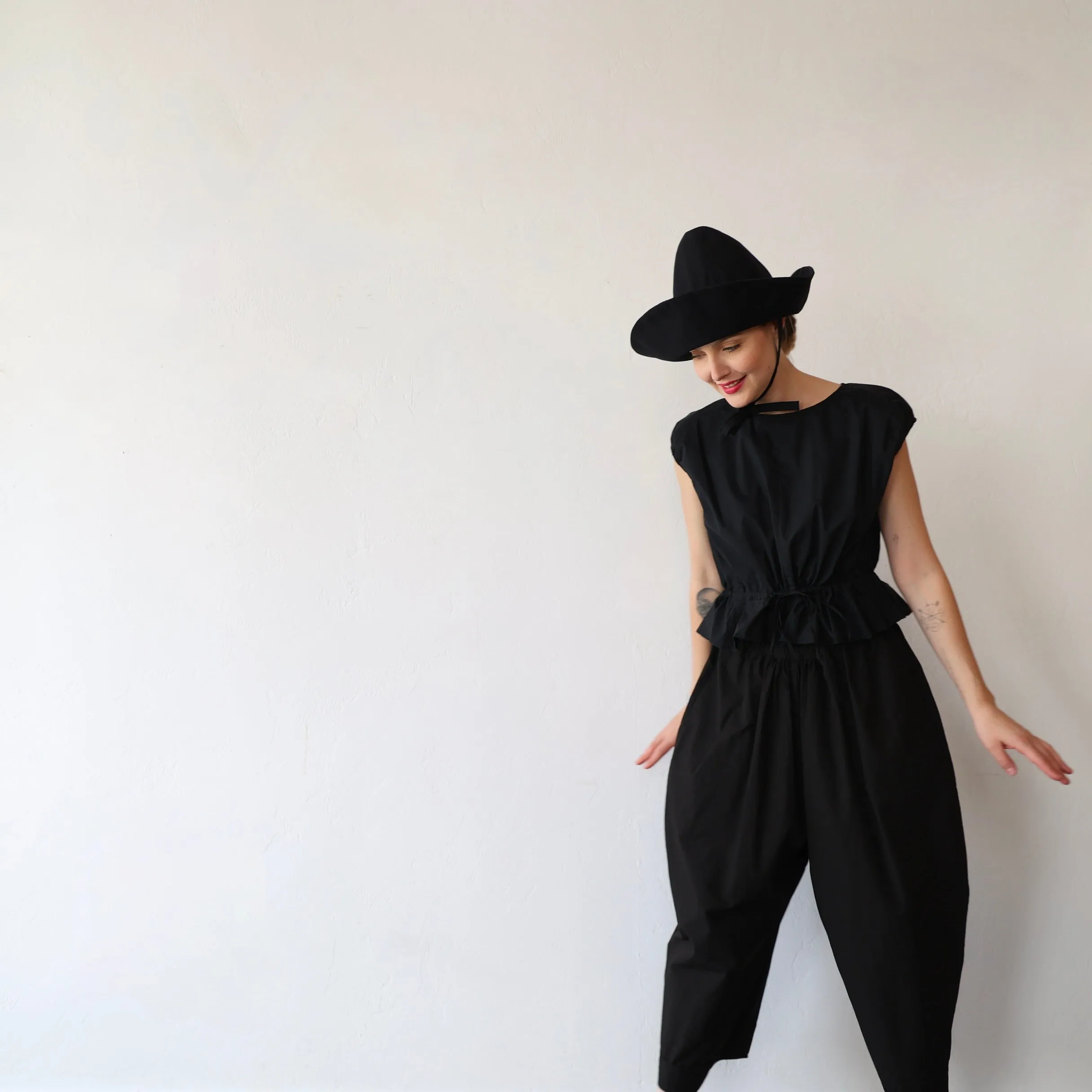 Bon Susan Hat - Black