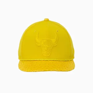 Breyer's Buck 50 Chicago Bulls Hat With Leather Visor