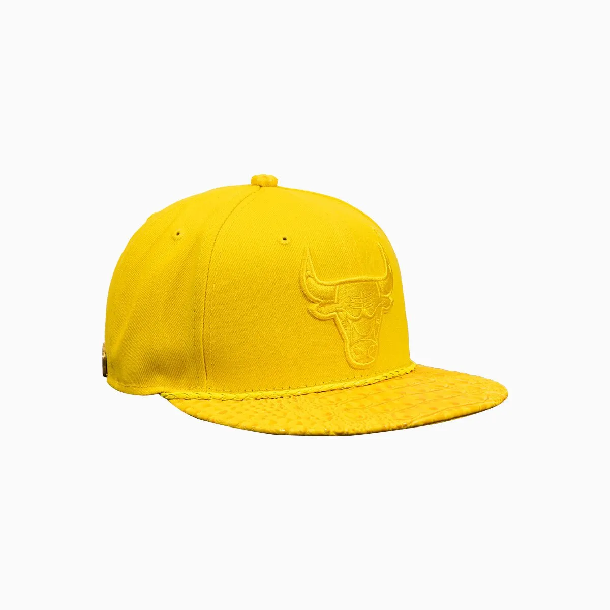 Breyer's Buck 50 Chicago Bulls Hat With Leather Visor